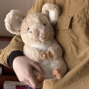 8.6inch Ultra Soft Chinchilla Plush Toy | Cuddly Lifelong Companion Stuffed Animal for Baby Toddler Kids - Heartwarming Birthday Christmas Holiday Gift (Safe & Washable)