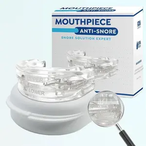 BreatheEase Anti-Snore MouthGuard for Men and Women, Reusable and Adjustable Snore Stopper