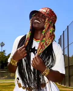 Classic Kente Satin Bandana