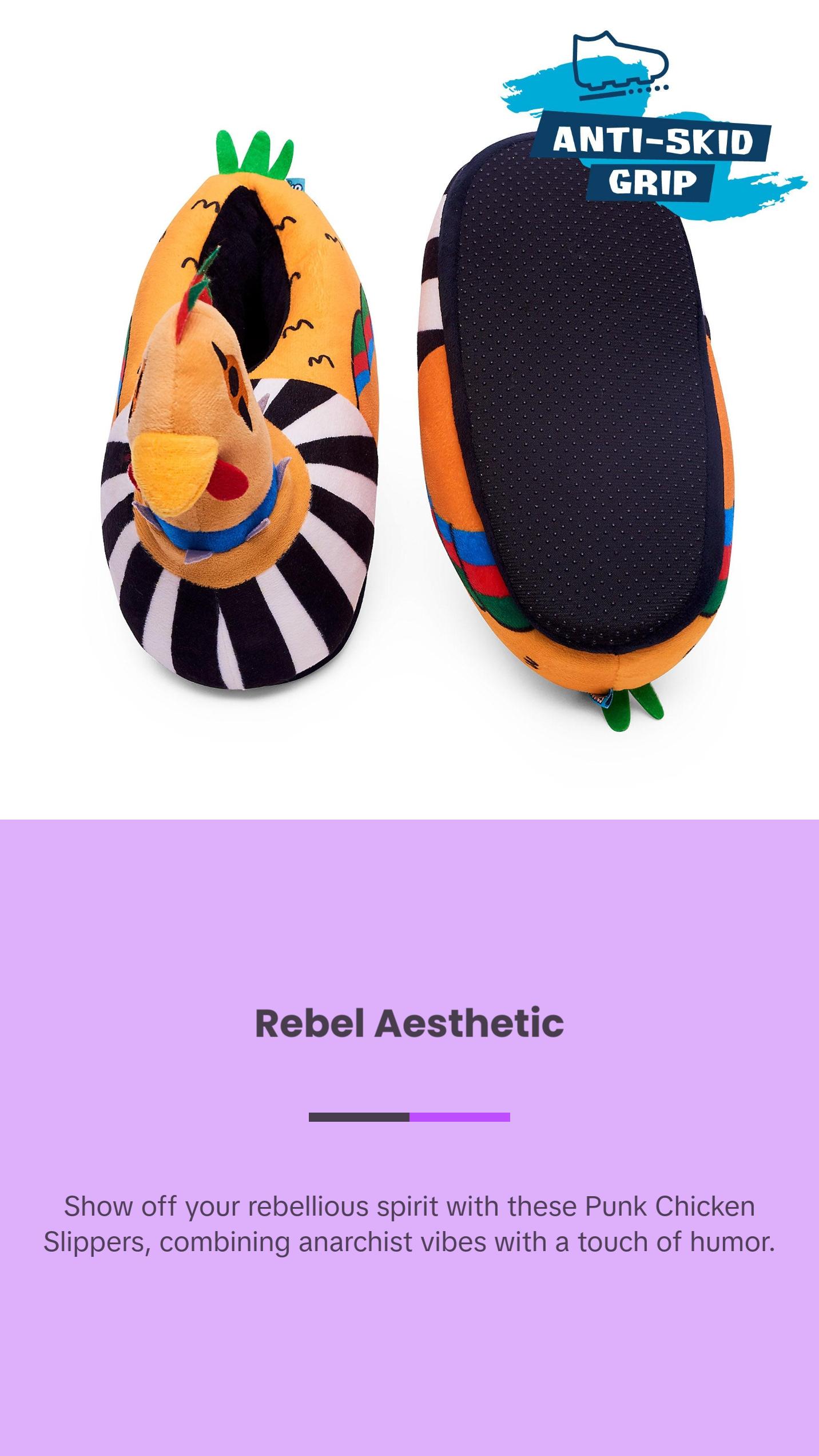 Coddies® Punk Chicken Slippers