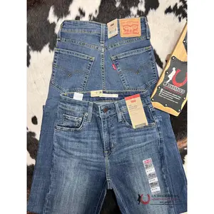 Levi's 725 Stellar Stretch High-Rise Bootcut - Semi-Light Denim Classic Straight Fit Iconic Styling World's Most Recognized Jeans