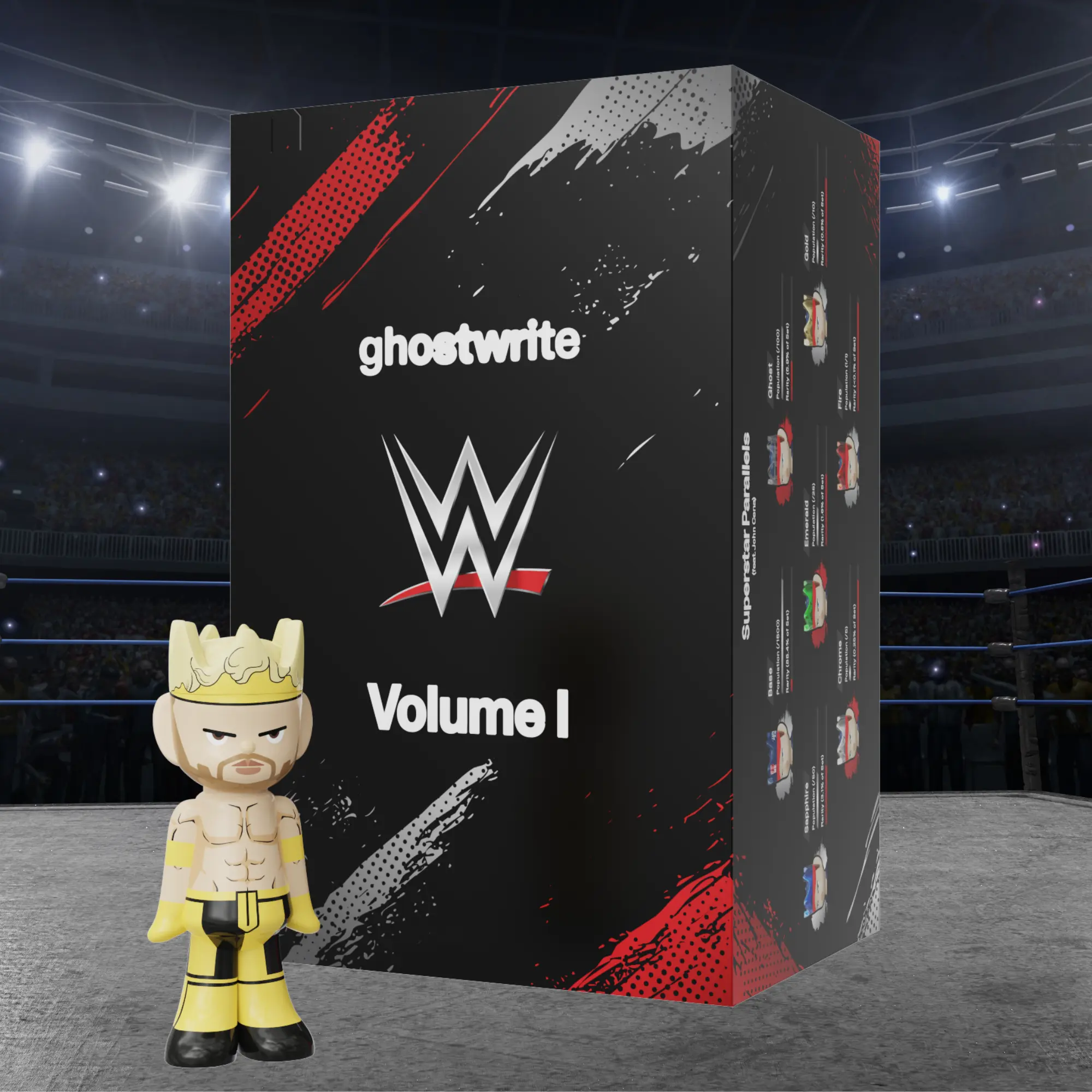 Pick Your Spot Dutch Auction - Ghostwrite WWE Blind Box Case