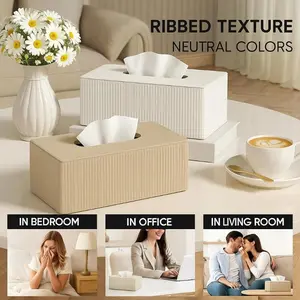 Stylish Striped Tissue Holder – A Touch of Elegance for Your for home And Workplace, Offered in Three Gorgeous Shades, Bathroom Tissue Holder, Tissue Box, Tissue Box For Bathroom