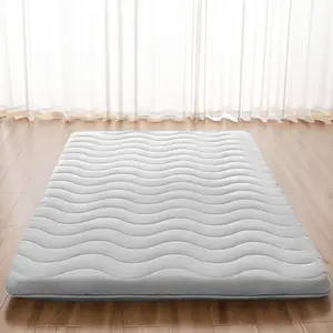 Futon Floor Mattress,  High Density Comfortable , 3.5" Thicken Foldable Mattress Tatami Mat Sleeping Pad, Ideal for Comfort and Support,  Floor Lounger Pillow Bed Sofa ()