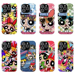 Summer Vibes! Kawaii Cute Cartoon Girls Phone Case Compatible with iPhone, Y2K Aesthetic Cover
