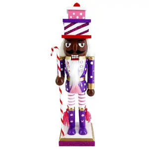 African American Christmas Nutcracker Candy Cane