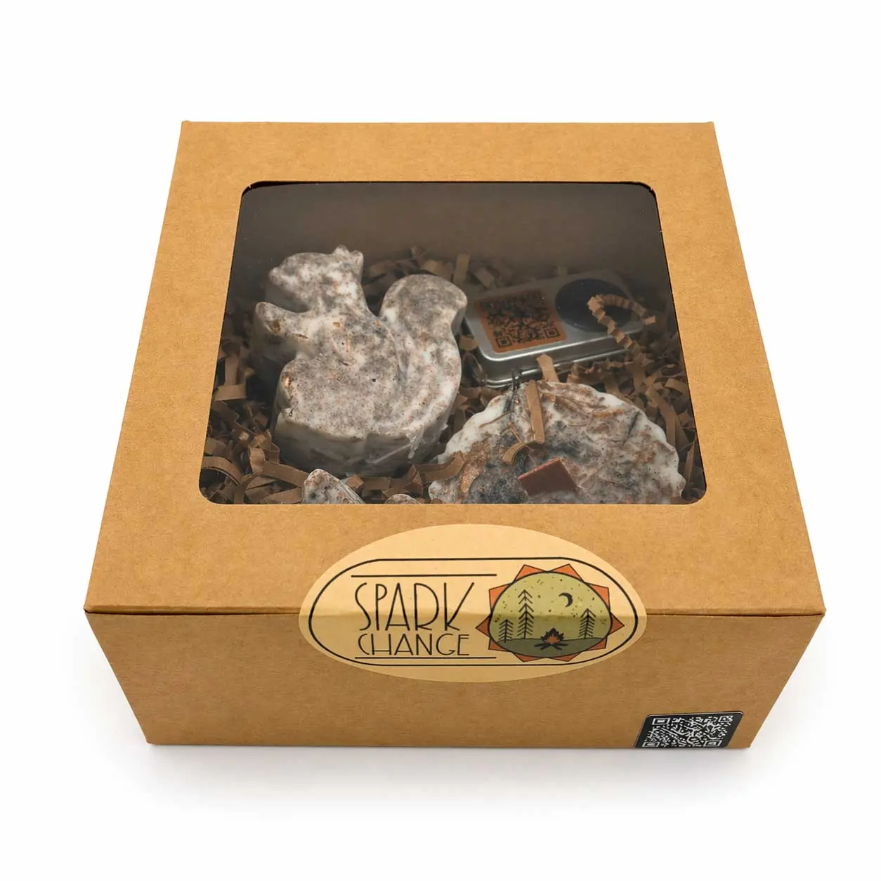 Organic Artisan Fire Starter Kit | Pack of 3 | Spark Change