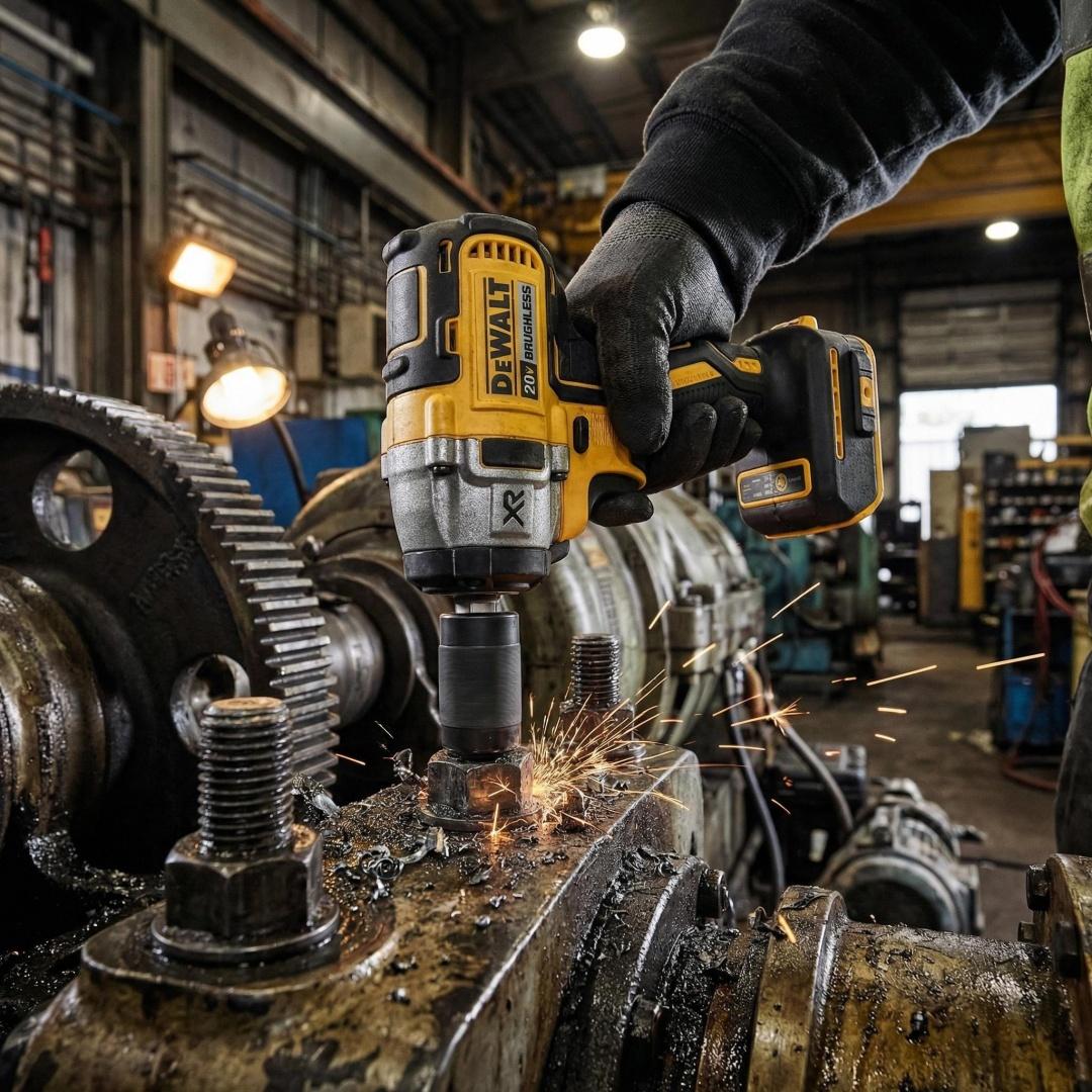 Dewalt DCF880 Cordless Impact Wrench 3250RPM Rechargeable Brushless Impact Wrench Compact 20V Battery Wireless Power Tools