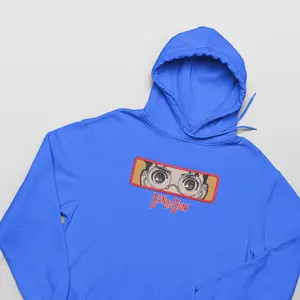 Anime Embroidery Design Available As T Shirt, Sweatshirt, or Hoodie: Cosplay Streetwear