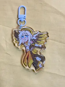 Overwatch Keychain: Mercy