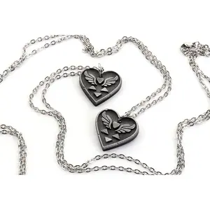 Deltarune Heart Symbol Locket Necklace - Deltarune