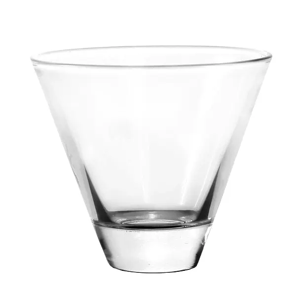 BarConic® Classic 8 oz Stemless Cocktail Glass, Kitchenware Drinkware for Cocktail Servings