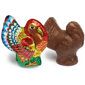 Madelaine Foiled Semi-Solid 1-Ounce Milk Chocolate Turkeys: 40-Piece Display Madelaine Foiled Semi-Solid 1-Ounce Milk Chocolate Turkeys: 40-Piece Display