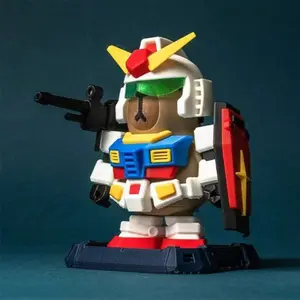 Kawaii Capybara High-Density Daikichi Figure, Anime Action Figure, 3D Printed Special Force Magnetic Action Toy, Trending Collectible Model Gift