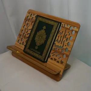 Portable Wooden Rehal Bookshelf   Calligraphy Engraving Reading Stand Bookshelf Tablet Bookshelf  Souvenir Suitable for Four Seasons Use