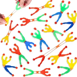 Sticky Wall Climbers Toy Pack of  Climbing Men Valentine Goodie Treat Bag Stuffers & Party Favors for Kids & Adults, Classroom School Exchange