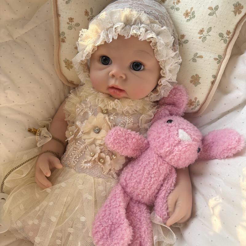 [Drink Wet System] Mayfair Baby Doll 20Inch / 7.6lb Full Body Silicone Reborn Baby Doll Girl & Boy Soft Body Baby Doll With Accessories