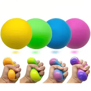 Cornstarch Stress Ball Slow Rising Fidget Toys for Kids Adults Dough Squishy Balls Soft Sensory Calm Down Item