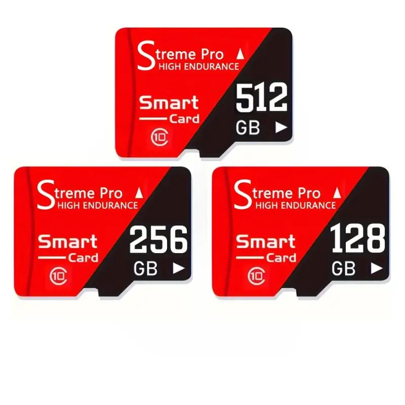 512GB/256GB/128GB High Speed Storage Card, 1 Count Camera Smart Card, Easy To Use Camera Memory Card, Suitable for Tablet, Camera & Phone