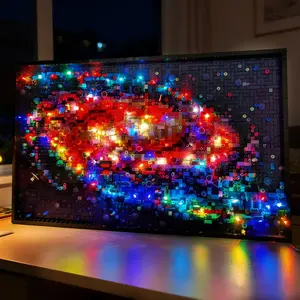 Lego LED Lighting Kit for Galaxy Model 31212, Enhance Your Building Experience, Compatible with Lego Sets, Perfect Gift Idea