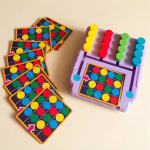 Color & Shape Matching Toy Set, Enhances Focus & Fine Motor Skills, Alzheimer's Care, Memory Game, Brain-Boosting Desk Games