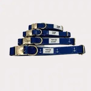 Anchors Away Adjustable Collar Multiple Sizes