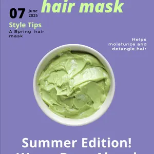 Summer Edition Avocado and Aloe Hair Mask for Moisturizing and Detangling Hair - Style Tips June 2025