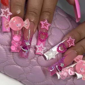 Press on Nails 24pcs Long-lasting High Gloss