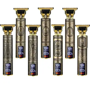 VINTAGE T9 Cordless Electric Hair Beard Trimmer Clipper Hair Clipper Handle Lightweight Pack Comfort