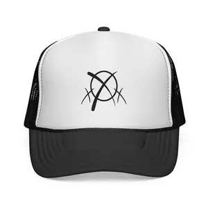 XO Rebel Symbol Trucker Cap | Punk Logo Mesh Hat