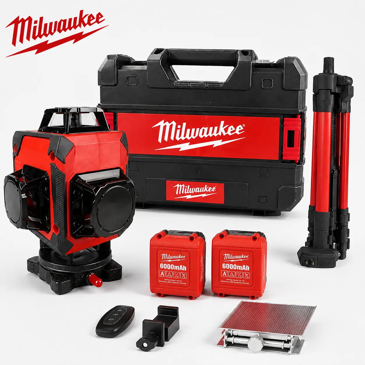 Milwaukee 360° Green Laser Level Tool, Self Leveling Multi Plane Laser Measurement Device With High Visibility Green Beam For Contractors, Builders, Electricians, Remodeling And Home Improvement Work hardware project cordless