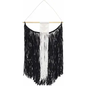 Rosebank Boho Black and White Wall Hanging