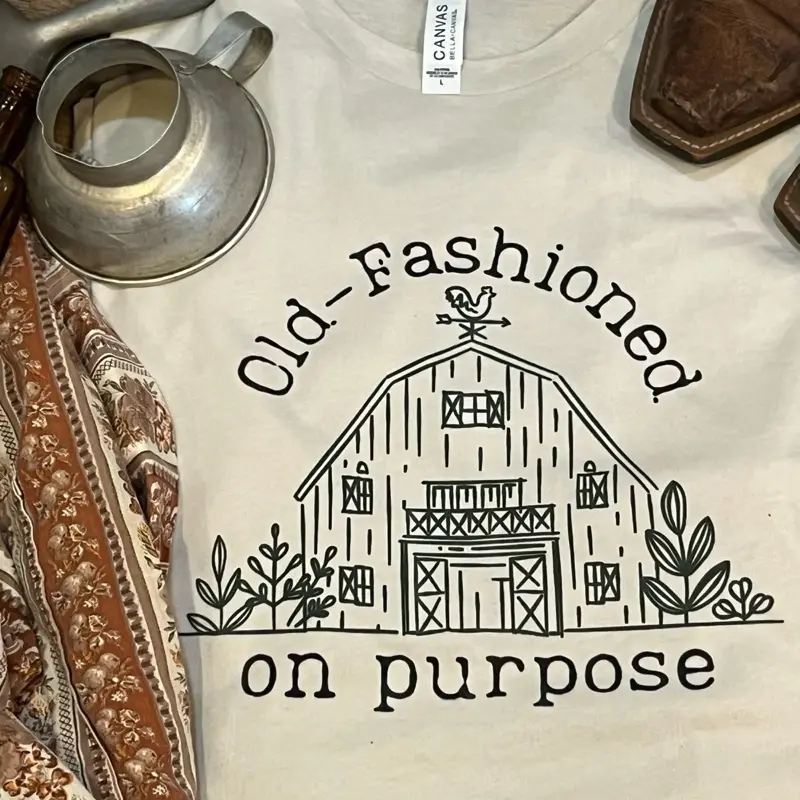 Old Fashioned (barn) unisex t-shirt