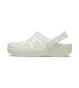 Crocs Classic Floral Cut-Out Clog '(Womens)