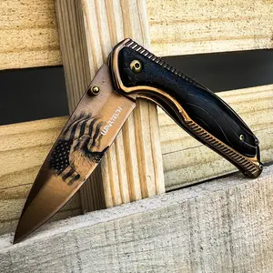 8 Tactical Pocket Knife Outdoor Camping Hunting Folding Knife Durable 3cr13 EDC Folding Knife Compact, Razor Sharp Edge, Versatile