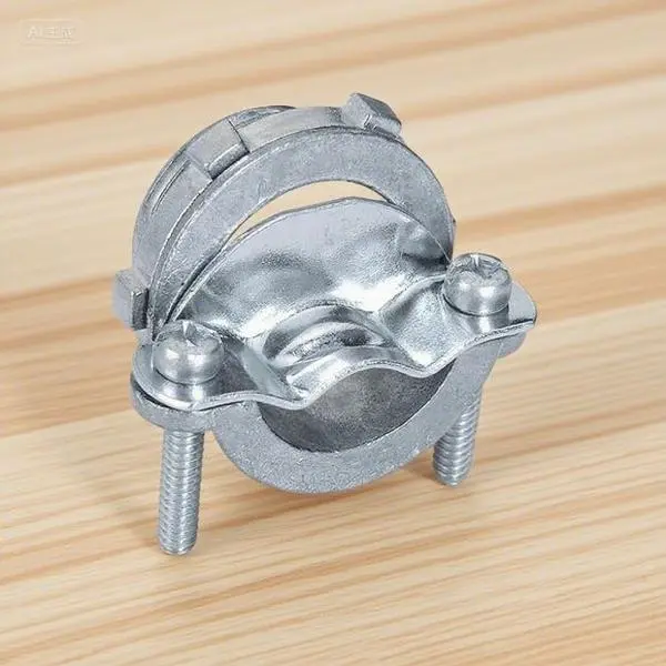 3/8" Clamp Connector for NM/SE Cables - 100-Pack, Non-Metallic Sheathed Cable Clamp, Secure and Durable Electrical Connectors, Reusable Clamp-Type Fittings for Wiring