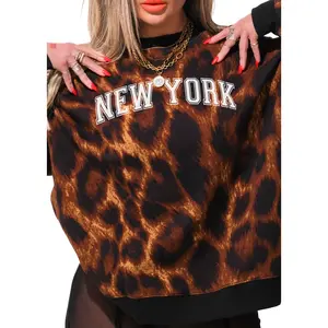 NEW YORK OVERSIZED GRAPHIC SWEATSHIRT