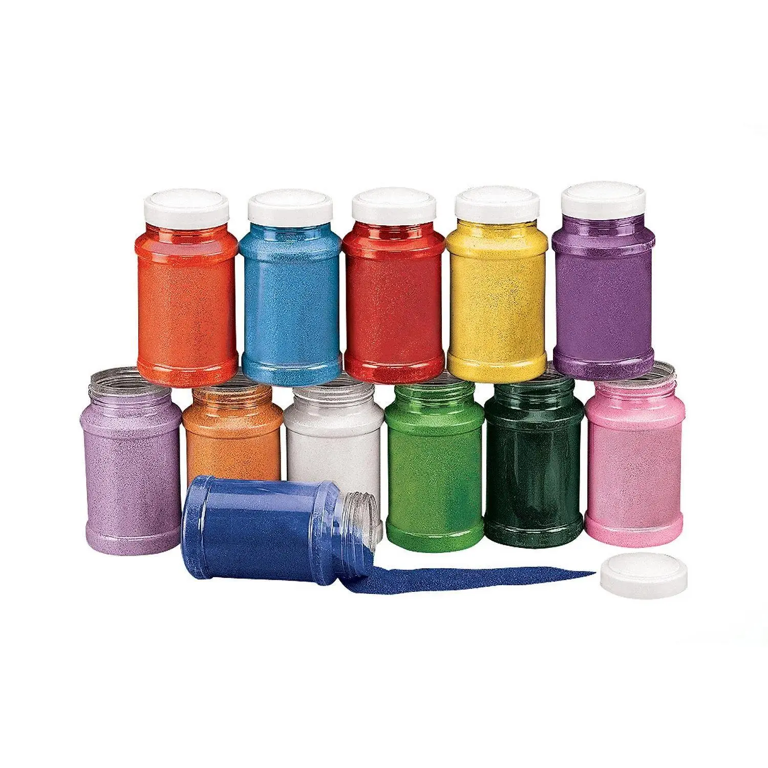264 oz. Solid Color Bottled Craft Sand Assortment - 12 Pc. 264 oz. Solid Color Bottled Craft Sand Assortment - 12 Pc.