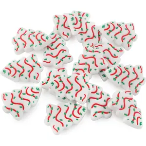 15 count  Focal Beads for  Making, Christmas Tree Character Focal  Beads for Pens, Bracelet Necklace Crafts (White Christmas Tree)
