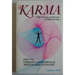 USED Book - Karma: The Universal Law of Harmony by Virginia and Rosemarie Stewart (Edit) Hanson (Paperback) - english