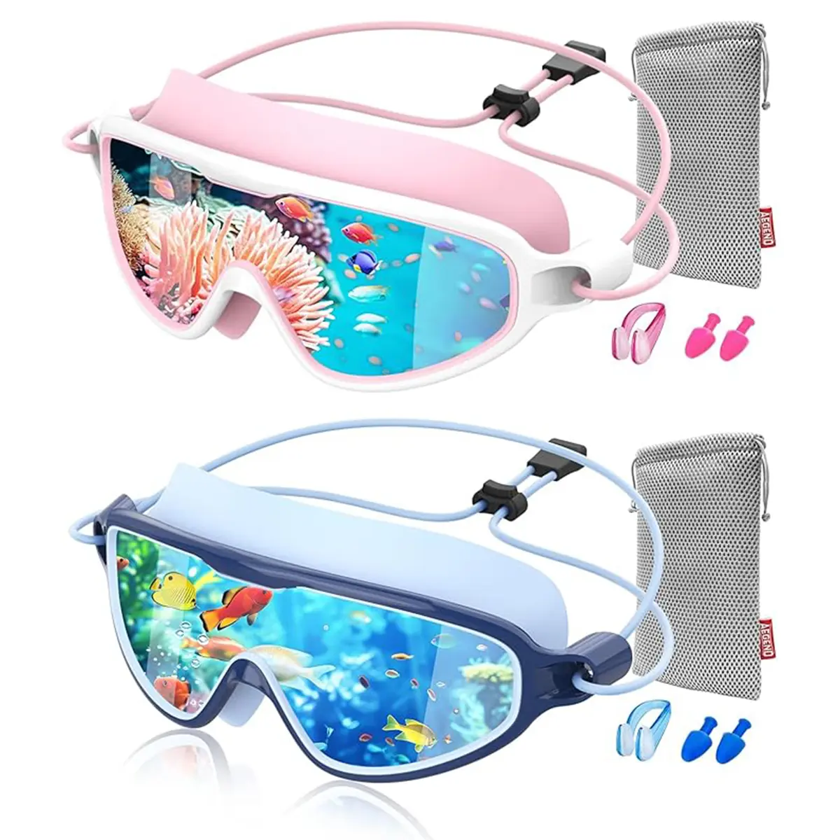 Blue & Pink