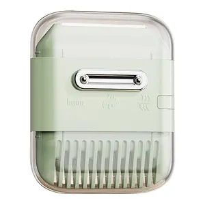 A multi-functional haircut with six functions for trimming, thinning, fine, combing and cleaning, with an elegant haircut comb designed for women