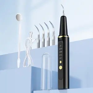 Electric Scaler/Oral Plaque/Tartar Remover with Effective Remove Plaque Tartar and Stains Preventing Cavities Bad Breath and Gum Disease for At-Home Teeth Cleaning Cost-Effective Oral Care Solution - Cleansing