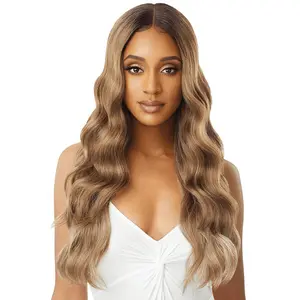 Outre Synthetic Sleek Lay Part Lace Front Wig - IDINA