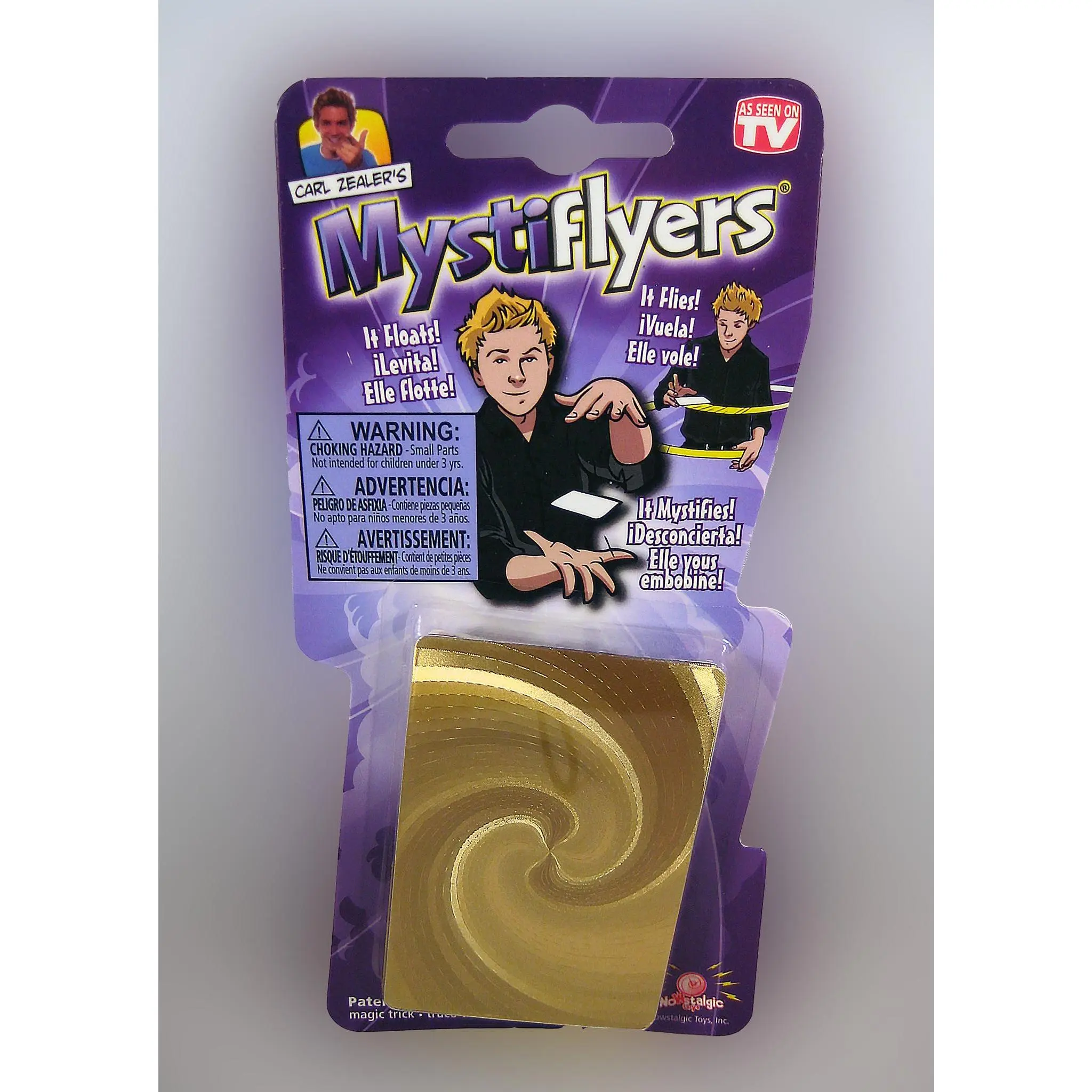 Mystiflyers Magic Trick - It Floats Flies and Mystifies - Complete Instructions Included - Easy to Use - As Seen on TV