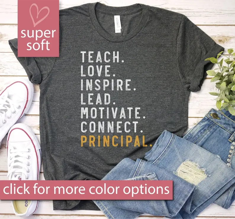 Principal Team T-Shirt, Gift For Principal, School Principal Design, 1st Day School Principal Tee, New Principal Tees, Back To School Gifts