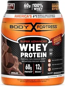 Body Fortress 100% Whey, Premium Protein Powder, Chocolate, 1.78lbs (Packaging May Vary)