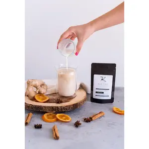 KandK Chai Green Chai Loose Leaf Tea with Masala Spices, Coconut, and Lemongrass - Medium Caffeine - No Sugar chai tea tea lover