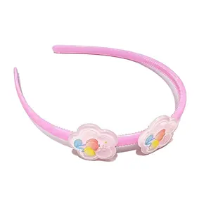 Headbands for Girls Toddler, 6 Pack Glitter Girls Headbands, Flower Girl Headband for Kids Children Teens