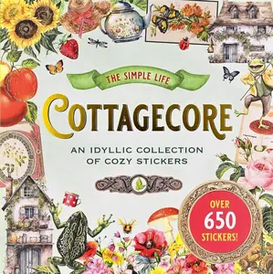 Cottagecore Sticker Book (over 650 stickers!)